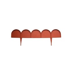 Plastový záhradný okraj 10m, 90mm GARDEN LINE (Farba: Hnedá)