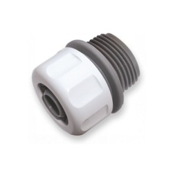 Adaptér WHITE LINE s vonkajším závitom pre hadicu 1/2", závit 3/4" Adaptér WHITE LINE s vonkajším závitom pre hadicu 1/2", závit 3/4"