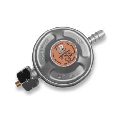 Regulátor tlaku plynu 37 mbar, 1,5 kg/h s poistným ventilom RG A310IE, s tŕňom Regulátor tlaku plynu 37 mbar, 1,5 kg/h s poistným ventilom RG A310IE, s tŕňom