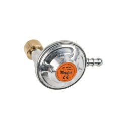 Uhlový regulátor tlaku plynu 37 mbar, 1,5 kg/h pre turistické fľaše s tŕňom