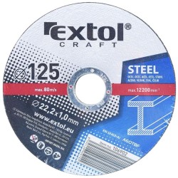 Rezné kotúče na kov, 5ks, 125x1,0x22,2mm, EXTOL CRAFT Rezné kotúče na kov, 5ks, 125x1,0x22,2mm, EXTOL CRAFT