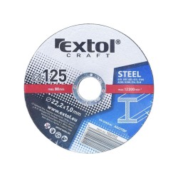 Rezné kotúče na kov, 5ks, 125x1,0x22,2mm, EXTOL CRAFT Rezné kotúče na kov, 5ks, 125x1,0x22,2mm, EXTOL CRAFT