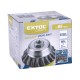 Opletená kefa, Ø 80 mm, vlnitý drôt S 0,5 mm dvojradová, M14x2 mm, EXTOL CRAFT Opletená kefa, Ø 80 mm, vlnitý drôt S 0,5 mm dvojradová, M14x2 mm, EXTOL CRAFT