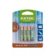 EXTOL ENERGY ULTRA + alkalické batérie, 4ks, 1.5V AAA (LR03), EXTOL ENERGY EXTOL ENERGY ULTRA + alkalické batérie, 4ks, 1.5V AAA (LR03), EXTOL ENERGY