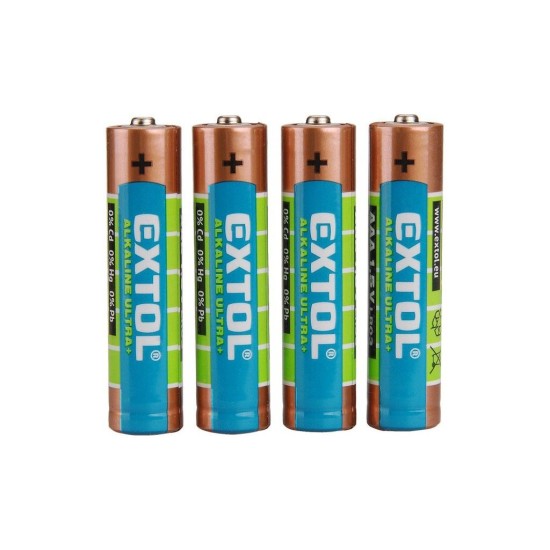 Alkalické batérie EXTOL ENERGY ULTRA +, 20ks, 1.5V AAA (LR03), EXTOL ENERGY