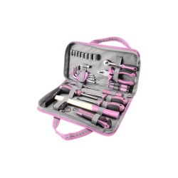 Sada náradia 39ks, ružová, CrV, EXTOL LADY