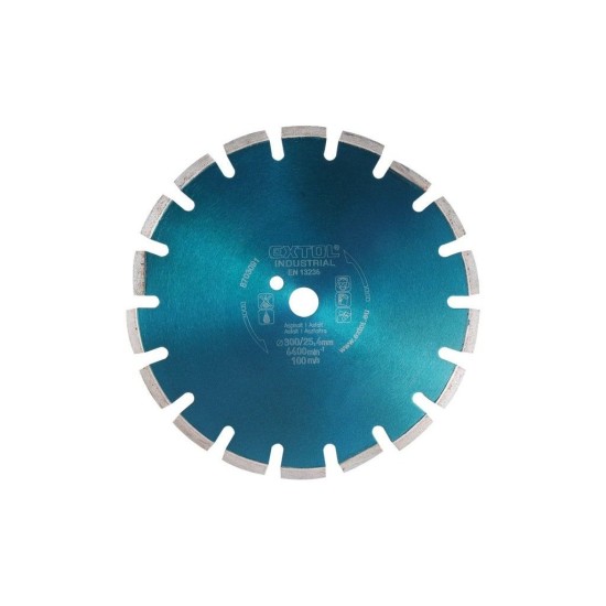 Diamantový rezací kotúč segmentovaný pre ACUMEN, 400x25,4mm, rezanie za sucha a za mokra, EXTOL INDUSTRIAL