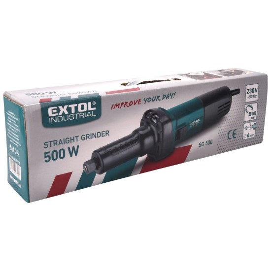 Priama brúska, 6mm, 500W, EXTOL INDUSTRIAL, SG 500 (8792210)