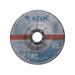 Brúsny kotúč na oceľ, 125x6,0x22,2mm, EXTOL PREMIUM Brúsny kotúč na oceľ, 125x6,0x22,2mm, EXTOL PREMIUM