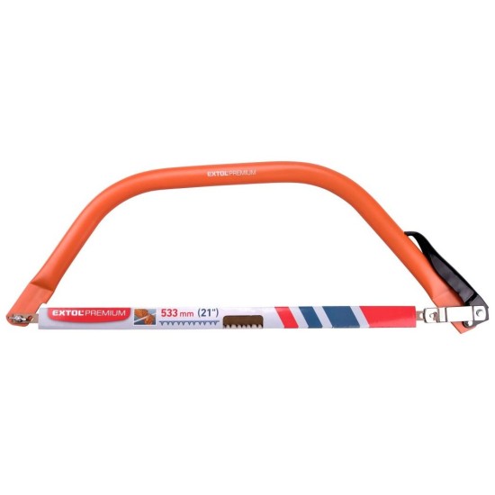 Zakrivená píla na drevo, 533mm/21", kotúč na suché drevo, EXTOL PREMIUM