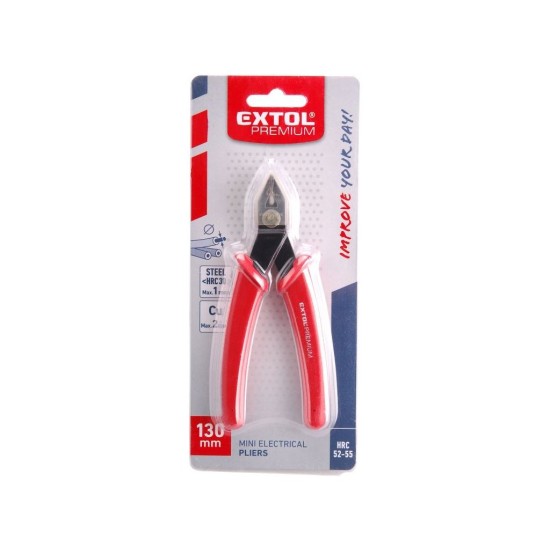 Bočné kliešte na elektroniku, 130 mm, EXTOL PREMIUM