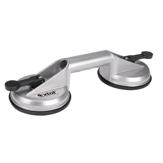 Dvojdielna kovová prísavka, 100 kg, priemer 118 mm, konštrukcia z al-zliatiny, EXTOL PREMIUM Dvojdielna kovová prísavka, 100 kg, priemer 118 mm, konštrukcia z al-zliatiny, EXTOL PREMIUM