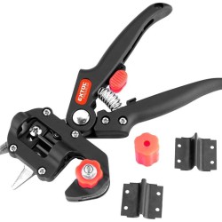 Štepecie nožnice 215mm, pre priemer konárov 5-12mm, nylonová rukoväť, EXTOL PREMIUM