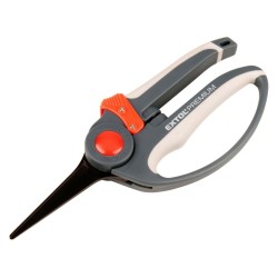 Záhradné nožnice rovné, 215 mm, rukoväť s chráničom prstov, na rezanie rastlín do priemeru 5 mm, HCS, EXTOL PREMIU