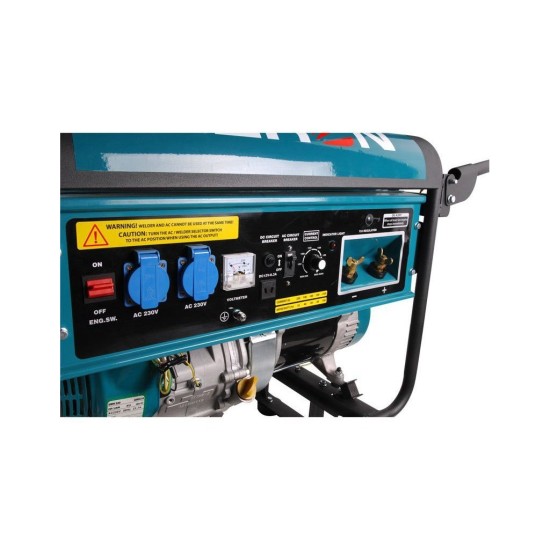 Elektrocentrála so zváračkou 220A, benzín 14HP, 5.5kW, VOLAVKA, EWH 220 Elektrocentrála so zváračkou 220A, benzín 14HP, 5.5kW, VOLAVKA, EWH 220