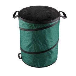 Skladací kôš na lístie a záhradný odpad, 55x72cm, 170L, 3 rukoväte, PE, EXTOL CRAFT