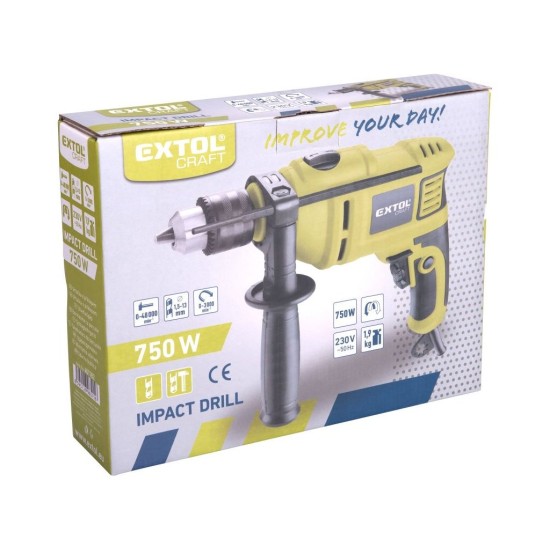 Príklepová vŕtačka, 750W, EXTOL CRAFT (401182) Príklepová vŕtačka, 750W, EXTOL CRAFT (401182)