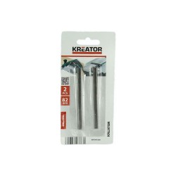 KRT991000 2ks náhradných nožov pre 82 mm hoblíky KREATOR KRT991000 2ks náhradných nožov pre 82 mm hoblíky KREATOR