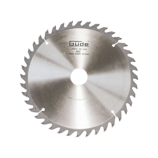 Pílový kotúč pre pokosovú pílu 210 x 30 mm, Güde (55076)