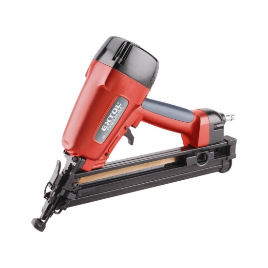 Dokončovacia klincovačka, pneumatická, uhol sklonu 34°, EXTOL PREMIUM, NF 1