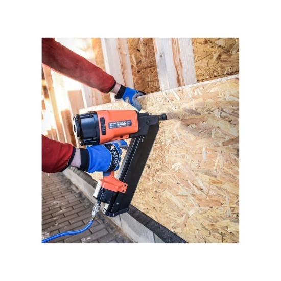 Klincovačka pre konštrukcie, pneumatická, uhol sklonu 34°, EXTOL PREMIUM, NF 2