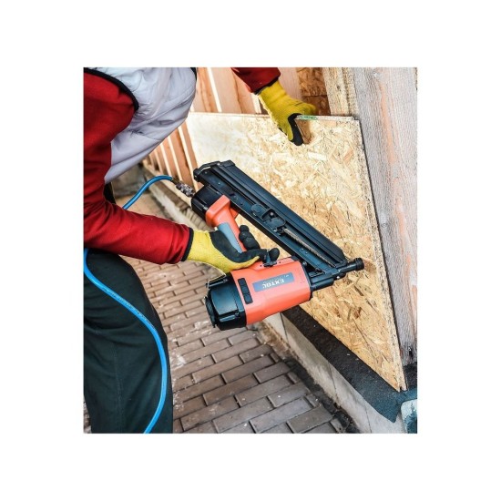 Klincovačka pre konštrukcie, pneumatická, uhol sklonu 34°, EXTOL PREMIUM, NF 2