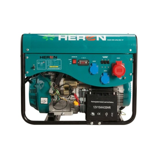 Plynový a benzínový generátor (LPG/NG) 13HP, HERON, LPGG 43-3F Plynový a benzínový generátor (LPG/NG) 13HP, HERON, LPGG 43-3F