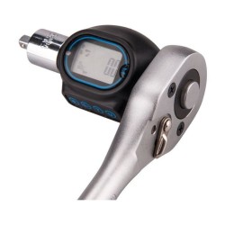 Digitálny momentový adaptér, 1/2", 20-200Nm, s redukciou na štvorcový 1/4" a 3/8", EXTOL PREMIUM (8825300)