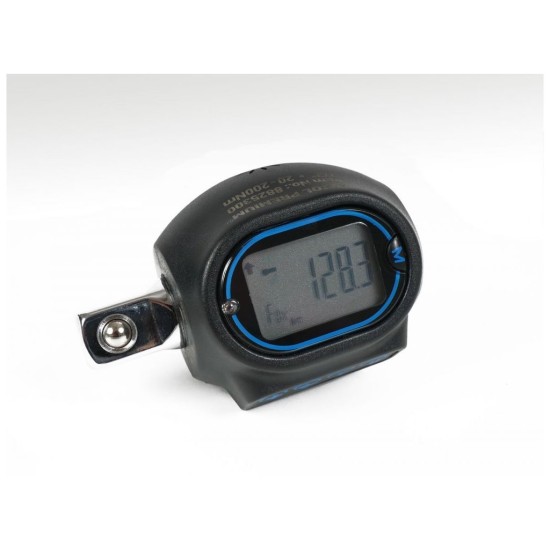 Digitálny momentový adaptér, 1/2", 20-200Nm, s redukciou na štvorcový 1/4" a 3/8", EXTOL PREMIUM (8825300) Digitálny momentový adaptér, 1/2", 20-200Nm, s redukciou na štvorcový 1/4" a 3/8", EXTOL PREMIUM (8825300)