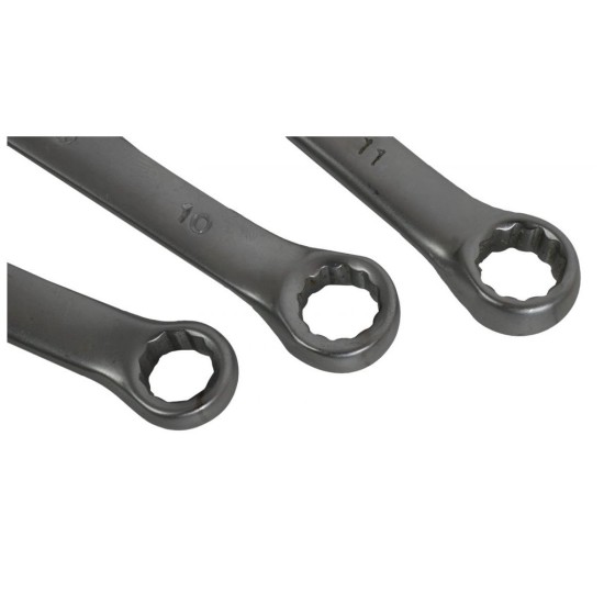 Prstencové kľúče-otvorené 12ks 6-22mm CrV MAR-POL, skladacie puzdro Prstencové kľúče-otvorené 12ks 6-22mm CrV MAR-POL, skladacie puzdro