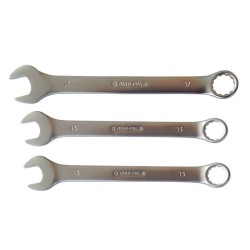 Prstencové kľúče-otvorené 12ks 6-22mm CrV MAR-POL, klip Prstencové kľúče-otvorené 12ks 6-22mm CrV MAR-POL, klip