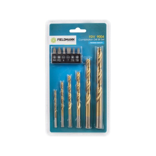 Sada 12 vrtákov, bitov FDV 9004 FIELDMANN