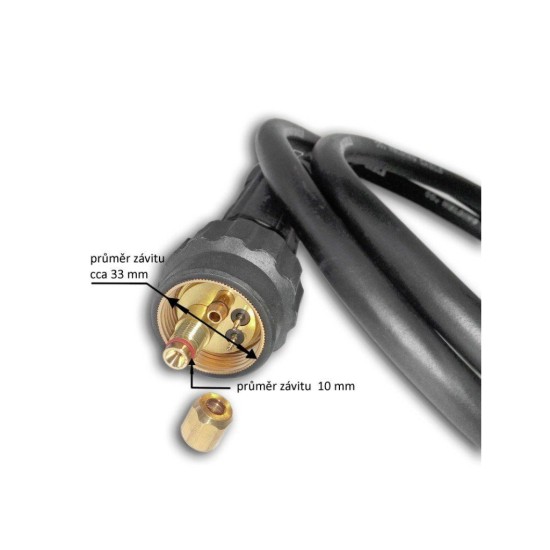 Zvárací horák MB 24 GRIP, 5m LAND & ZVÁRAČKA
