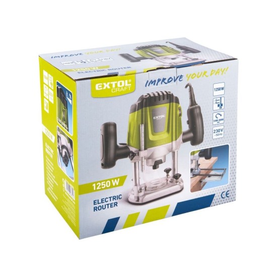 Horný router 1250W EXTOL CRAFT Horný router 1250W EXTOL CRAFT