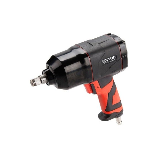 Kompozitný rázový uťahovák 1/2' ', 340 Nm, 6,3bar, WI 340 EXTOL PREMIUM (8865011)