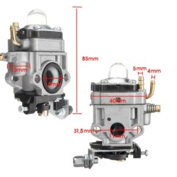 Náhradný karburátor pre motorovú kosu, malý otvor 10mm, 19-38ccm