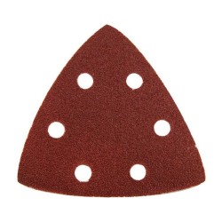 Brúsne papiere Delta - zmes zrnitosti, balenie. 20ks, 93mm, P40-P120, 6 otvorov, EXTOL PREMIUM