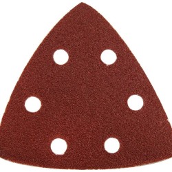Brúsne papiere Delta - zmes zrnitosti, balenie. 20ks, 93mm, P40-P120, 6 otvorov, EXTOL PREMIUM