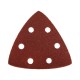 Brúsne papiere Delta - zmes zrnitosti, balenie. 20ks, 93mm, P40-P120, 6 otvorov, EXTOL PREMIUM Brúsne papiere Delta - zmes zrnitosti, balenie. 20ks, 93mm, P40-P120, 6 otvorov, EXTOL PREMIUM