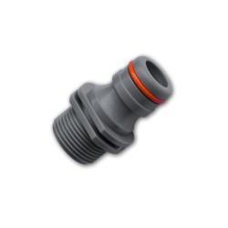 WHITE LINE adaptér s vonkajším závitom 3/4" POWER JET
