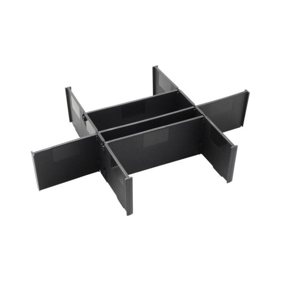 Priečky pre plastovú krabicu S a M, sada 6 ks, EXTOL PREMIUM