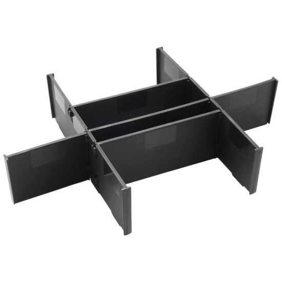 Priečky pre plastovú krabicu S a M, sada 6 ks, EXTOL PREMIUM