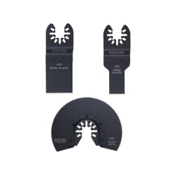 Multifunkčné náradie, súprava 3 ks, na drevo, EXTOL PREMIUM