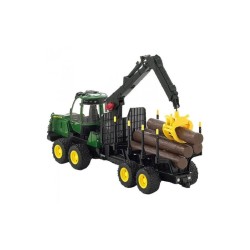 Lesnický traktor John Deere 1210E s nakládacím ramenem a přívěsem 02133 BRUDER Lesnický traktor John Deere 1210E s nakládacím ramenem a přívěsem 02133 BRUDER
