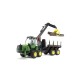 Lesnický traktor John Deere 1210E s nakládacím ramenem a přívěsem 02133 BRUDER Lesnický traktor John Deere 1210E s nakládacím ramenem a přívěsem 02133 BRUDER