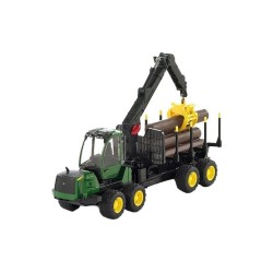Lesnický traktor John Deere 1210E s nakládacím ramenem a přívěsem 02133 BRUDER Lesnický traktor John Deere 1210E s nakládacím ramenem a přívěsem 02133 BRUDER