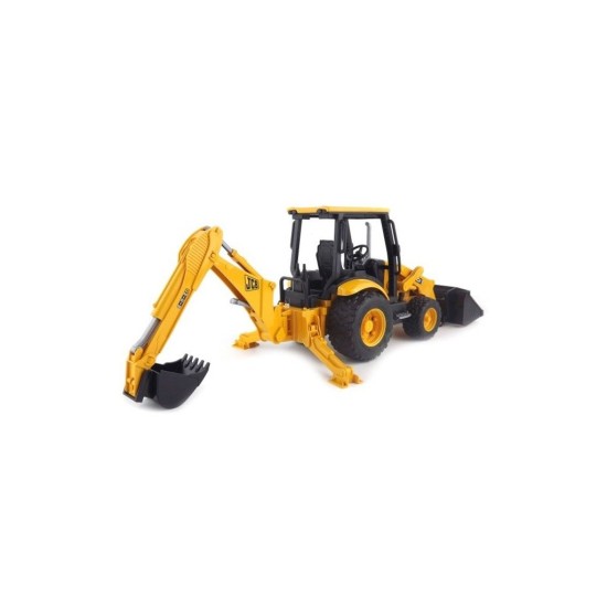 Traktor JCB MIDI CX s předním nakladačem a zadním bagrem 02427 BRUDER Traktor JCB MIDI CX s předním nakladačem a zadním bagrem 02427 BRUDER