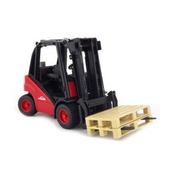 Vysokozdvižný vozík Linde H30D+ 2 palety 02511 BRUDER