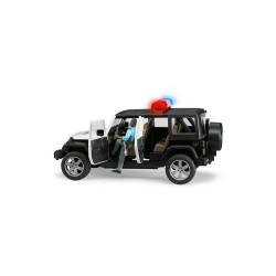 Policajný Jeep Wrangler Rubicon + policajt a maják 02526 BRUDER Policajný Jeep Wrangler Rubicon + policajt a maják 02526 BRUDER
