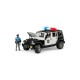 Policajný Jeep Wrangler Rubicon + policajt a maják 02526 BRUDER